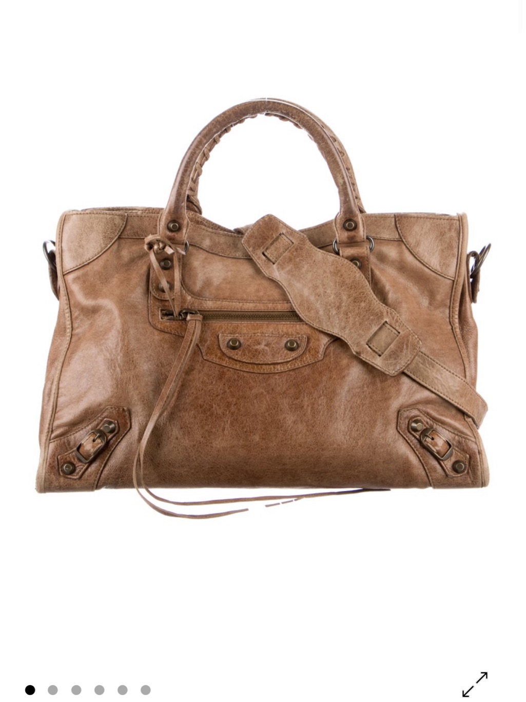 Balenciaga Motocross Classic City Bag